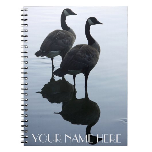 カナダのノートカスタムブックCanada Goose Notebooks Gift ノートブック (正面)