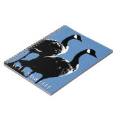 カナダのノートカスタムブックCanada Goose Notebooks Gift ノートブック (左側)
