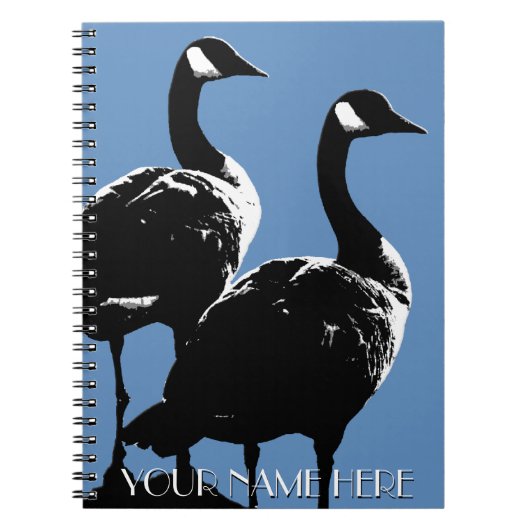 カナダのノートカスタムブックCanada Goose Notebooks Gift ノートブック (正面)