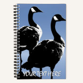 カナダのノートカスタムブックCanada Goose Notebooks Gift ノートブック (正面)