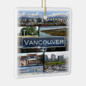 カナダのバンクーバーのzCA009モザイク, セラミックオーナメント (右)