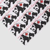 カナダのパンダのティッシュペーパー 薄葉紙 (詳細)