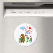 カナダのビーバーがノースウエスト準州を愛する マグネット (インサイチュ (食洗機))