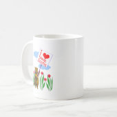 カナダのビーバーラブノバスコシア コーヒーマグカップ (正面左)