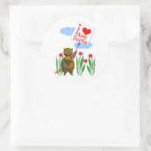 カナダのビーバーラブノバスコシア ラウンドシール (バッグ)