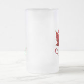 カナダのビールのジョッキのカナダのカエデの葉の記念品ガラス フロストグラスビールジョッキ (中央)