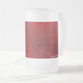 カナダのビールのジョッキのカナダの旗の記念品ガラス フロストグラスビールジョッキ (正面右)