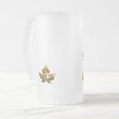 カナダのビールのジョッキの金メダルのカナダの記念品ガラス フロストグラスビールジョッキ (正面左)