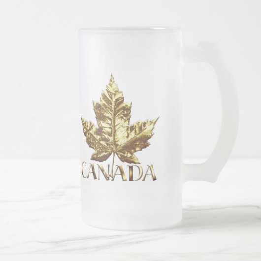 カナダのビールのジョッキの金メダルのカナダの記念品ガラス フロストグラスビールジョッキ (右)