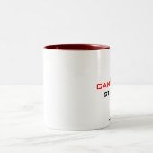 カナダのピストル強盗! ツートーンマグカップ (中央)