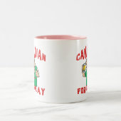カナダのフォアプレー ツートーンマグカップ (中央)