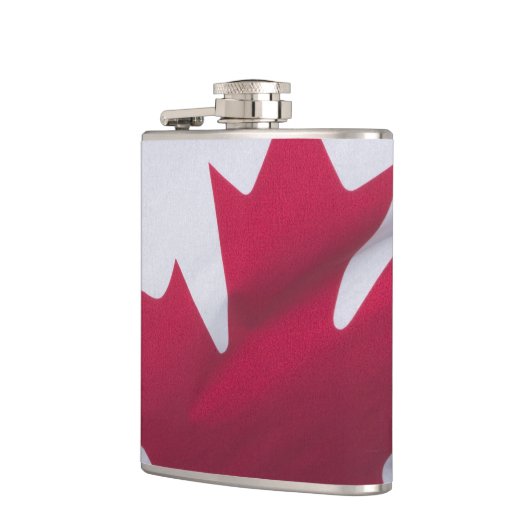 カナダのフラグ。 フラスク (左)