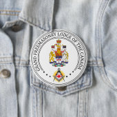 カナダのフリーメーソンロッジ 缶バッジ (インサイチュ)