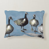 カナダのフレンドリーなガチョウ2012年 アクセントクッション (裏面)