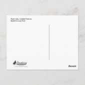 カナダのペイト湖製品 ポストカード (裏面)