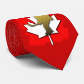 カナダのホッケーの金ゴールド ネクタイ (ロール)