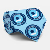 カナダのホッケーナイトレトロロゴ ネクタイ (ロール)