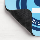 カナダのホッケーナイトレトロロゴ マウスパッド (コーナー)