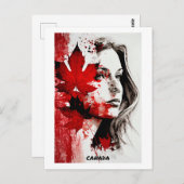 カナダのポストカード – World of Women Collection ポストカード (正面/裏面)