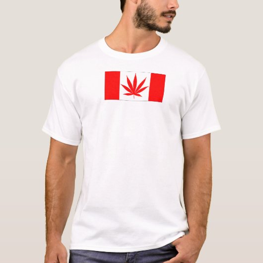 カナダのポットの葉- Route420 Tシャツ (正面)