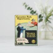 カナダのポーク・チャンス ポストカード (スタンド正面)