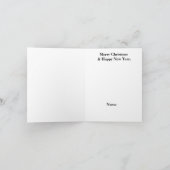 カナダのマウントアイコンクリスマスカード カード (内部)