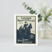 カナダのマウント式小銃 ポストカード (スタンド正面)