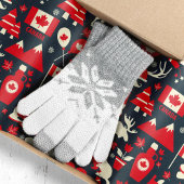 カナダのムースクリスマス 薄葉紙