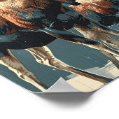 カナダのムースヴィンテージ ポスター (角)