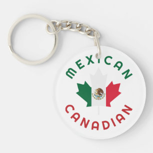 カナダのメキシコのルーツ キーホルダー