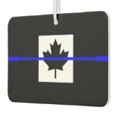 カナダのメープルリーフのシンボリックシンブルーライン カーエアーフレッシュナー (左)