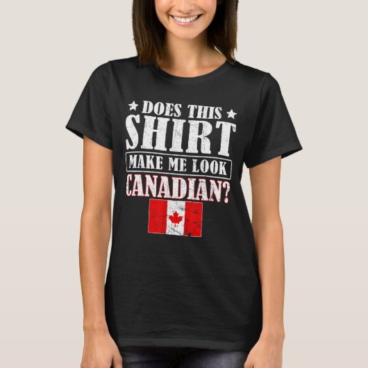 カナダのメープルリーフカナダに見える Tシャツ (正面)