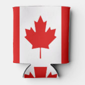 カナダのメープルリーフ国旗 缶クーラー (正面)