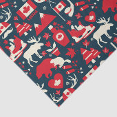 カナダのモミの木のクリスマス 薄葉紙 (詳細)