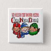 カナダのユーモアを綴る正しい方法ボタン 缶バッジ (正面)