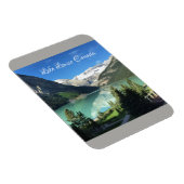 カナダのルイーズ湖 マグネット (右側)