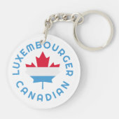 カナダのルクセンブルジャールーツ キーホルダー (裏面)