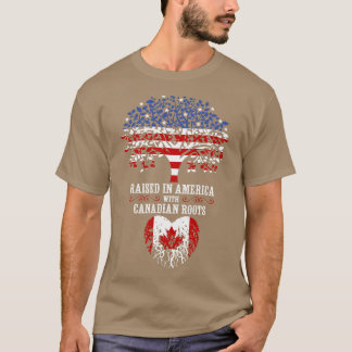 カナダのルーツでアメリカで育つ Tシャツ