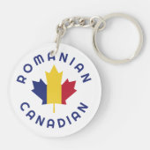 カナダのルーツ キーホルダー (裏面)