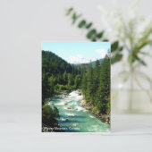 カナダのロッキーマウンテン葉書 ポストカード (スタンド正面)