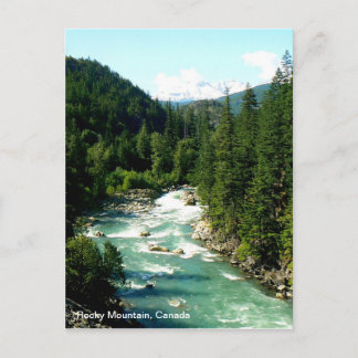 カナダのロッキーマウンテン葉書 ポストカード