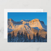 カナダのロッキー山脈のWaputik山脈 ポストカード (正面/裏面)