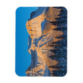 カナダのロッキー山脈のWaputik山脈 マグネット (縦)