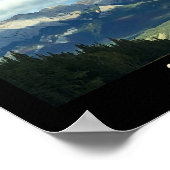 カナダのロッキー、アルバータ・カナダの壁のポスター ポスター (角)