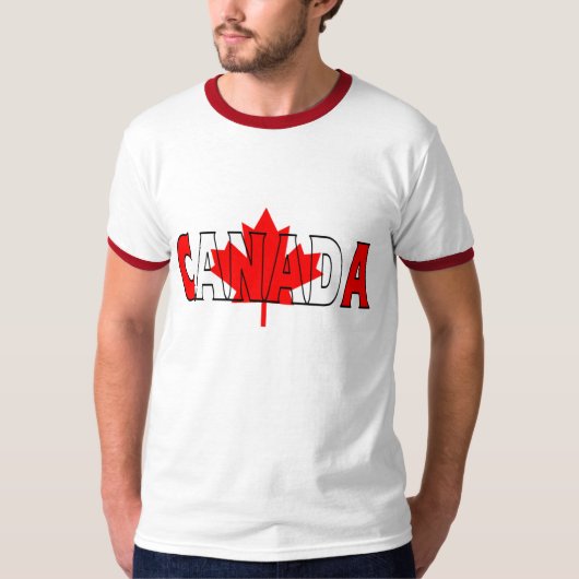 カナダのワイシャツ Tシャツ (正面)