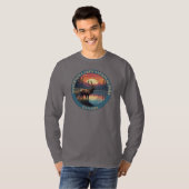 カナダのワータートン・レイクス国立公園 Tシャツ (正面フル)