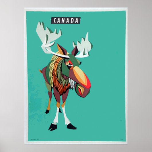 カナダのヴィンテージのポスター ポスター (正面)