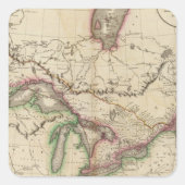 カナダの上下 スクエアシール (正面)