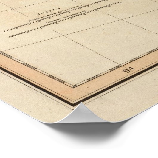 カナダの上下 ポスター (角)