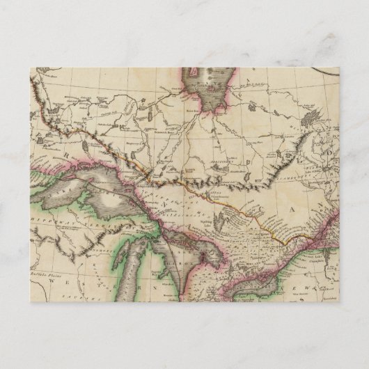 カナダの上下 ポストカード (正面)